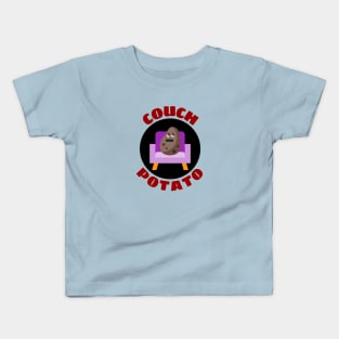 Couch Potato | Procrastinator Pun Kids T-Shirt